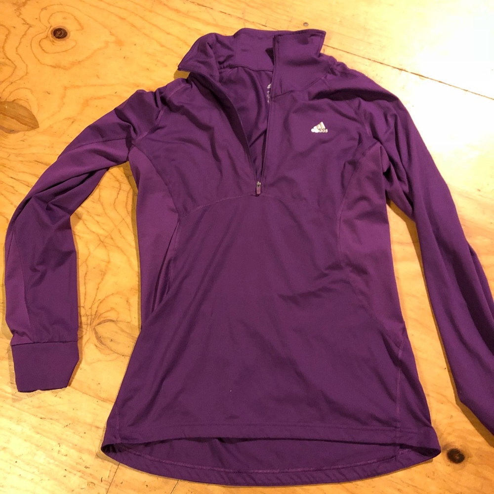 Adidas purple long sleeve